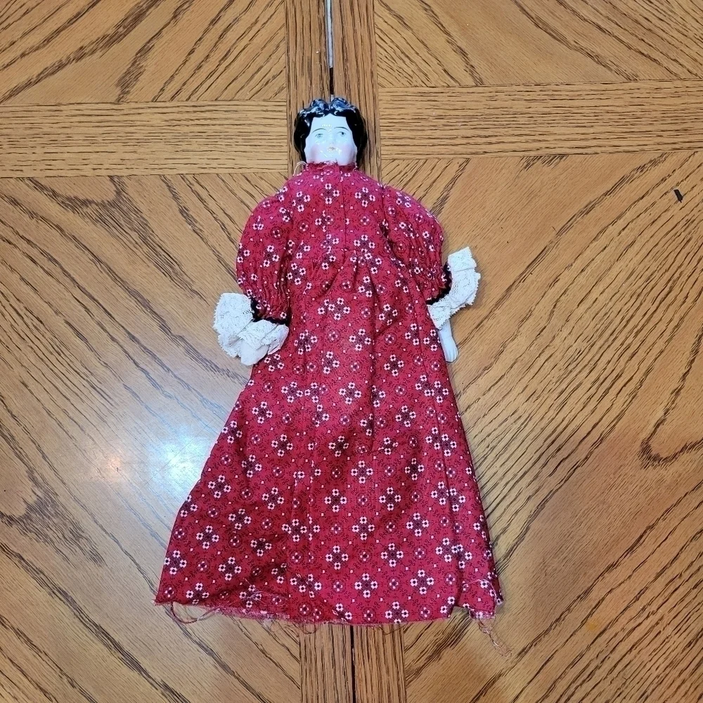 Vintage Doll with Handmade Clothing